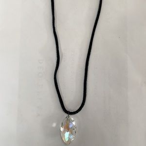 Swaroski pendant necklace.